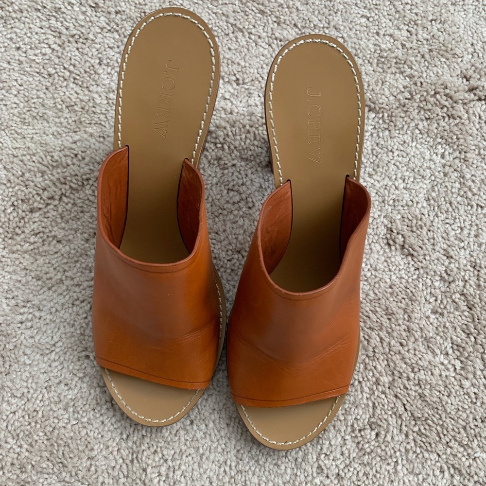 High heels mules